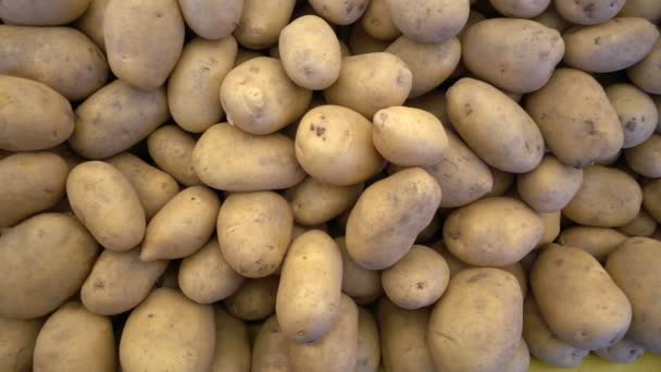Kartoffelschau Auf Basar — Stockvideo