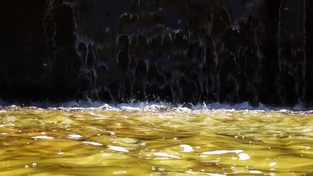 Piscine Eau Débit Eau — Video