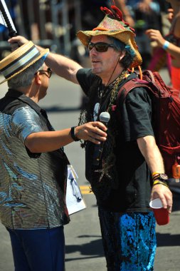 New York, Ny - 16 Haziran: İnsanlar katılmak 36 yıllık Mermaid Parade Coney Island 16 Haziran 2018 New York'ta. 