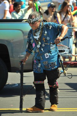 New York, Ny - 16 Haziran: İnsanlar katılmak 36 yıllık Mermaid Parade Coney Island 16 Haziran 2018 New York'ta. 