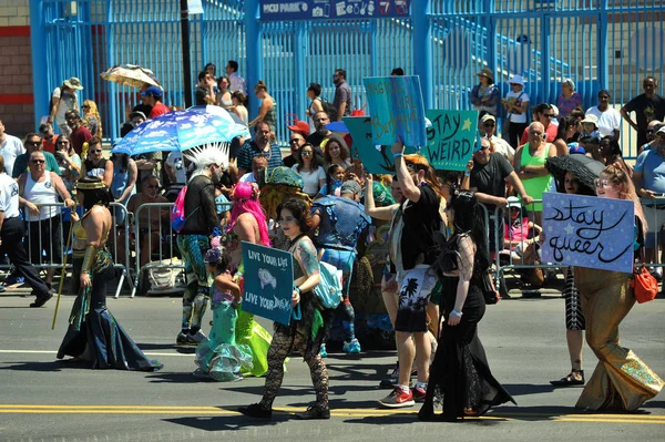 New York Giugno Persone Partecipano Alla 36Esima Parata Annuale Delle — Foto Stock