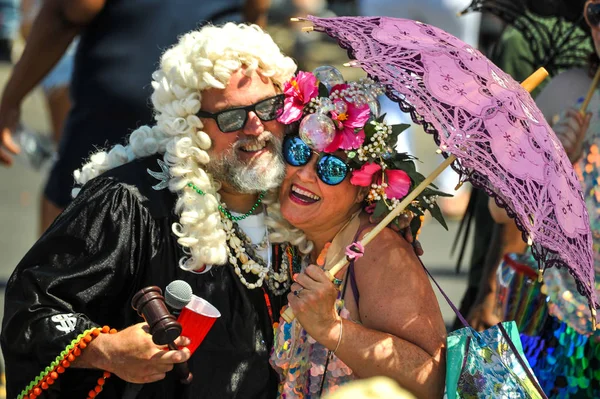 New York June Chief Justice Mermaid Parade Participants 36Th Annual — Stock Photo, Image