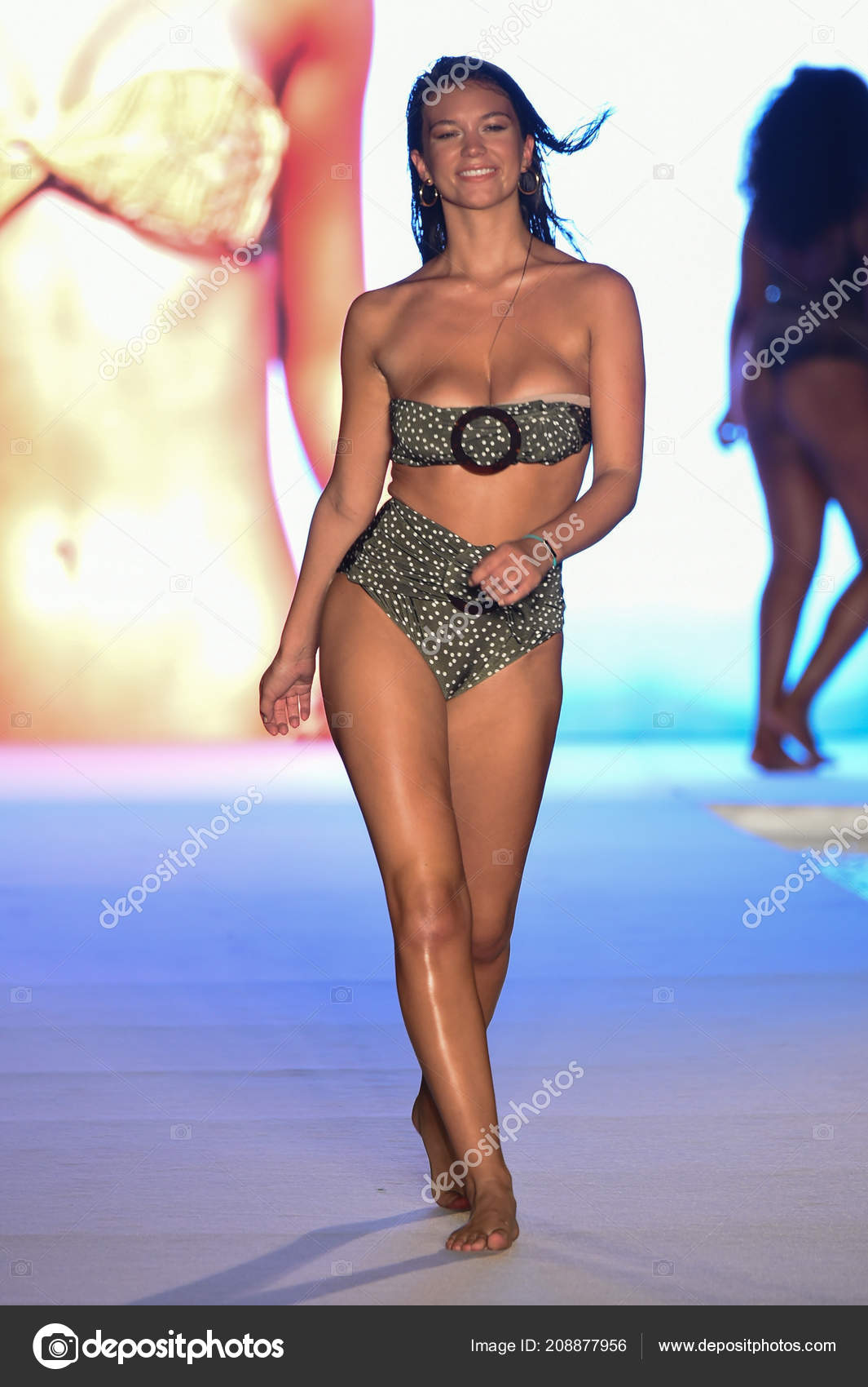 Miami July Model Walks Runway 2018 Sports Illustrated Swimsuit