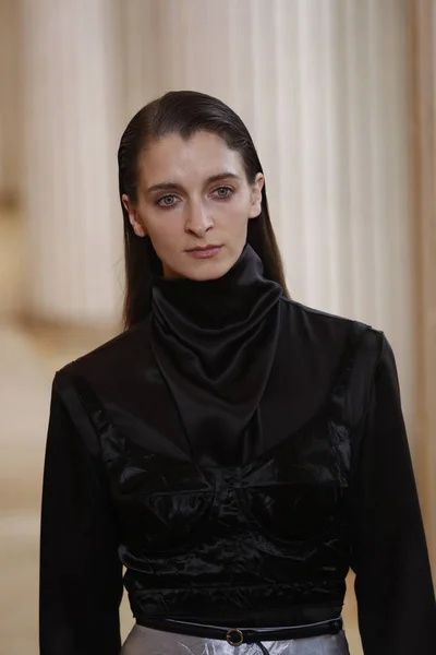 Paris France March Model Walks Runway Nina Ricci Show Part — Stock Photo, Image