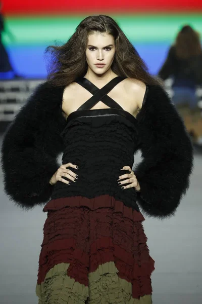 Paris France March Model Walks Runway Sonia Rykiel Show Part — Stock Photo, Image