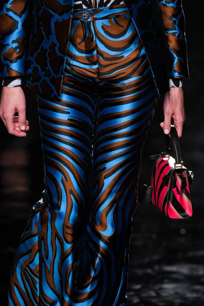 New York New York December Cara Taylor Walks Runway Versace — Stock Photo, Image