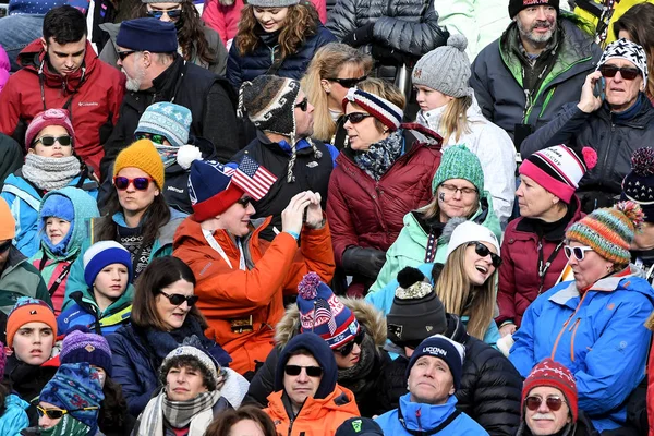 Killington Abd Kasım Audi Fis Alp Kayak Dünya Kupası Bayanlar — Stok fotoğraf