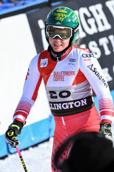 Killington Vermont Novembro Kristine Gjelsten Haugen Noruega Compete Primeira Corrida — Fotografia de Stock