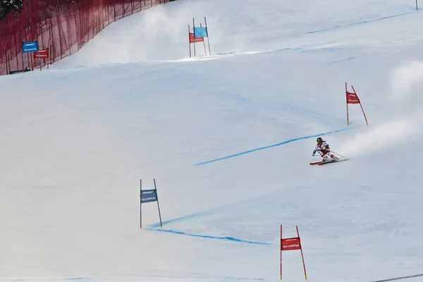 Killington Noviembre Stephanie Resch Austria Área Meta Después Segunda Carrera — Foto de Stock