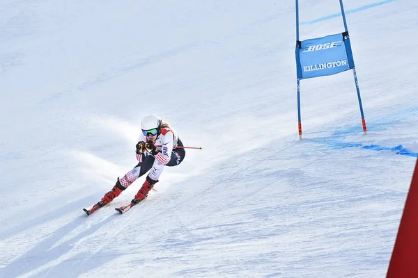 Killington November Andrea Komsic Chroatia Målområdet Efter Den Andra Körningen — Stockfoto