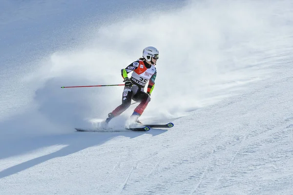 Killington Novembre Haruna Ishikawa Japon Dans Zone Arrivée Après Première Images De Stock Libres De Droits