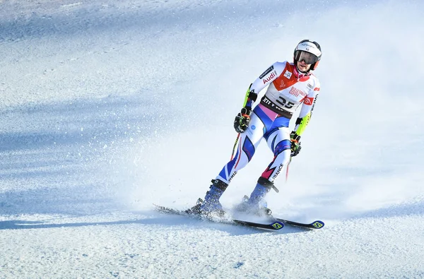 キリングトン ティアナ Barioz フランス アウディ Fis スキー ワールド カップ 2018 — ストック写真