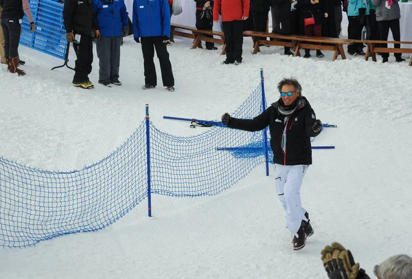 Killington Stany Zjednoczone Ameryki Listopada Otwarcie Parady Wykończenie Powierzchni Dolnej — Zdjęcie stockowe