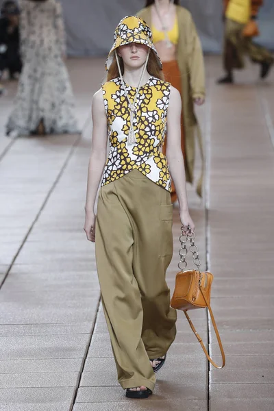 New York September Model Walks Runway Phillip Lim New York — Stock Photo, Image