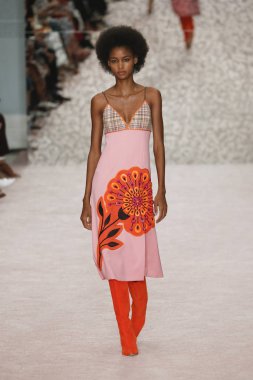 New York, Ny - 10 Eylül: Carolina Herrera New York moda haftası sırasında: 10 Eylül 2018 dizileri New York City.