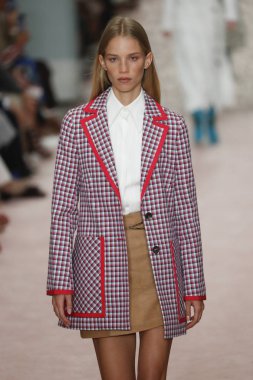 New York, Ny - 10 Eylül: Carolina Herrera New York moda haftası sırasında: 10 Eylül 2018 dizileri New York City.