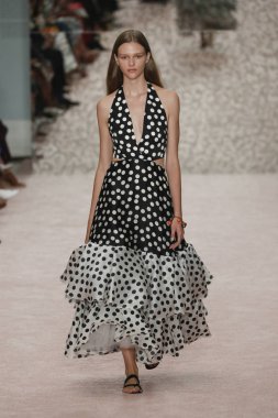 New York, Ny - 10 Eylül: Carolina Herrera New York moda haftası sırasında: 10 Eylül 2018 dizileri New York City.