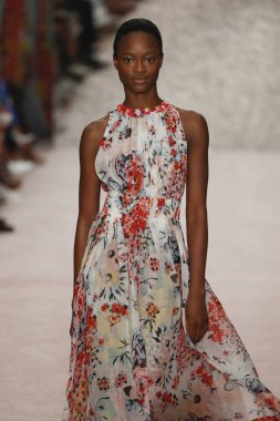 New York, Ny - 10 Eylül: Carolina Herrera New York moda haftası sırasında: 10 Eylül 2018 dizileri New York City.