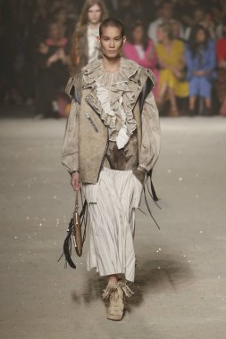 New York, Ny - 11 Eylül: Manken pist koç 1941 için New York moda haftası sırasında yürür: gösterir üzerinde 11 Eylül 2018 New York City.