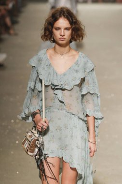 New York, Ny - 11 Eylül: Manken pist koç 1941 için New York moda haftası sırasında yürür: gösterir üzerinde 11 Eylül 2018 New York City.