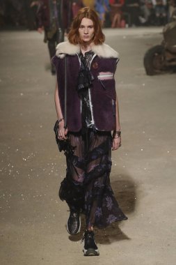 New York, Ny - 11 Eylül: Manken pist koç 1941 için New York moda haftası sırasında yürür: gösterir üzerinde 11 Eylül 2018 New York City.