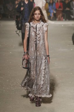 New York, Ny - 11 Eylül: Manken pist koç 1941 için New York moda haftası sırasında yürür: gösterir üzerinde 11 Eylül 2018 New York City.