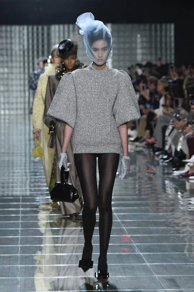 New York September Modell Går Banan Marc Jacobs Våren 2019 — Stockfoto