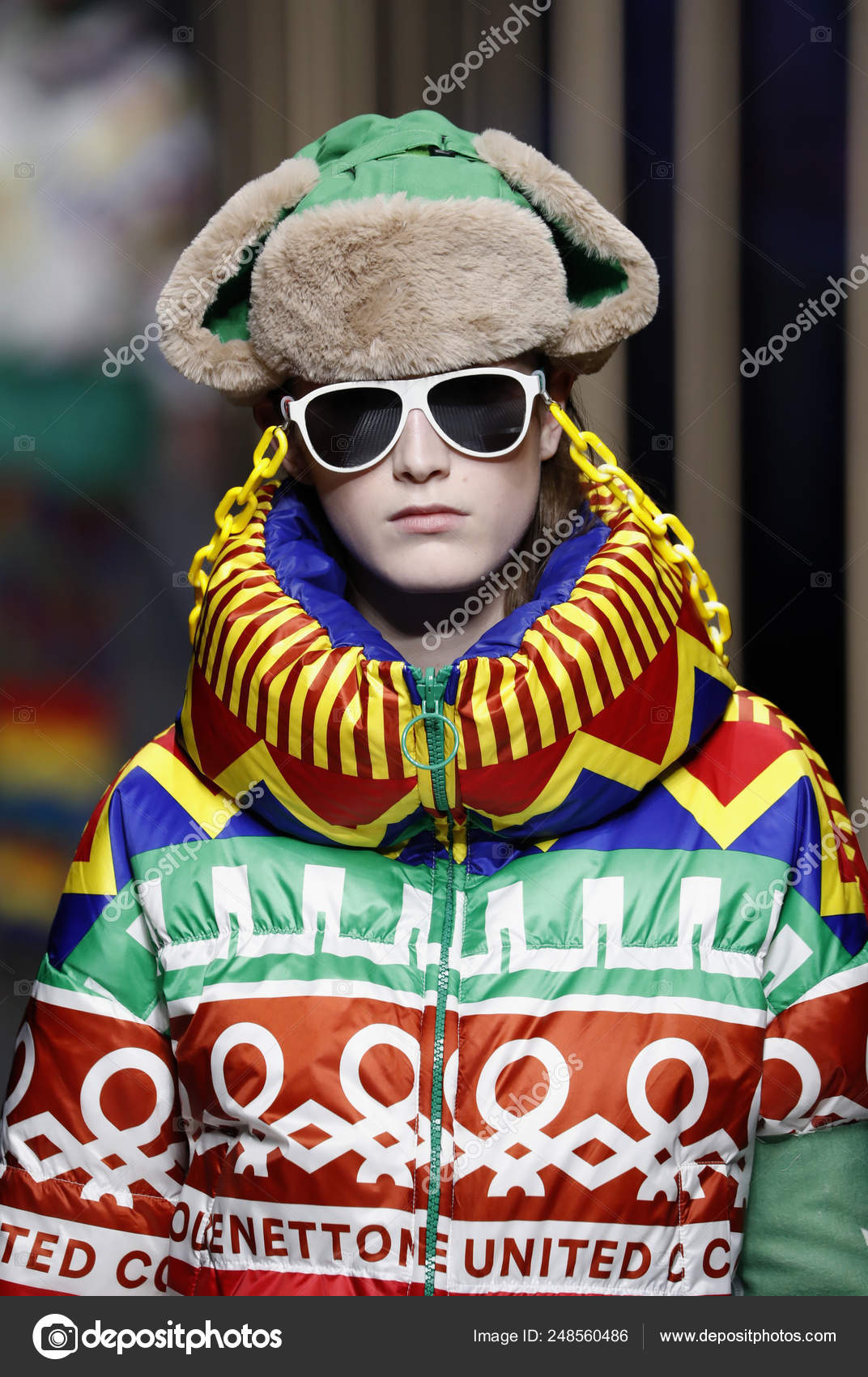 Fashion Week Coleccion OtoÃ±o Invierno Benetton Milán Italia - Main Image