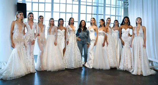 New York Nisan Tasarımcı Berta Balilti New York Moda Haftasında — Stok fotoğraf