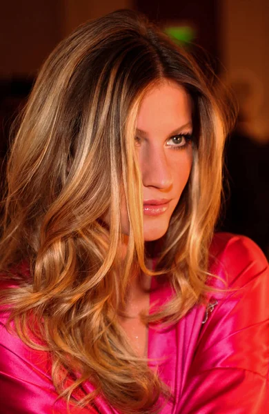 Hollywood November Gisele Bundchen Gör Sig Redo För Victoria Secret — Stockfoto