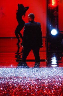 HOLYWOOD, CA - 16 Kasım 2006 'da Kodak Tiyatrosu' nda Victoria 's Secret Fashion Show' da Justin Timberlake sahne aldı.. 