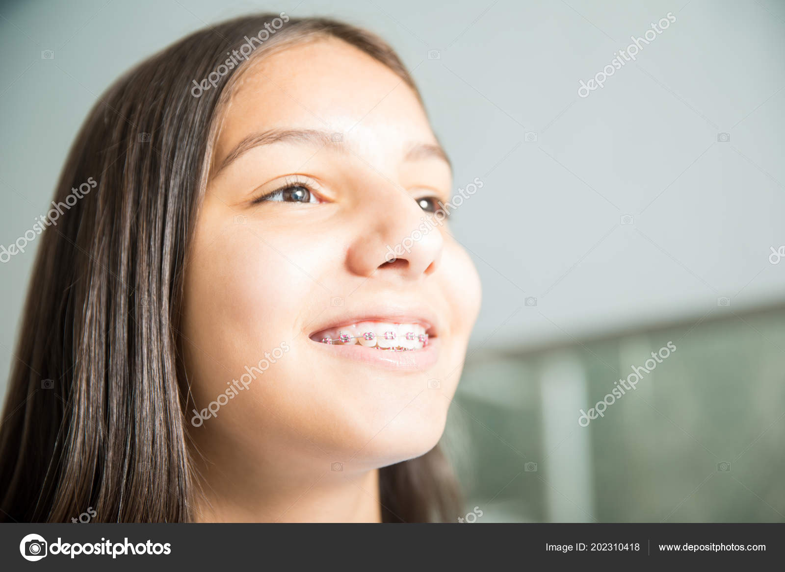 Naked Girl With Braces