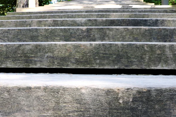 Close-up houten trap achtergrond — Stockfoto