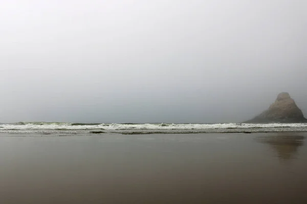 Superbe Côte Oregon Avec Vue Sur Océan Pacifique Par Une — Photo