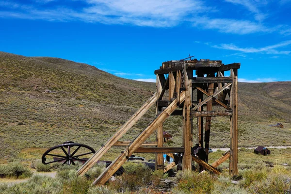 Head frame, Bodie Ghost Town, CA USA