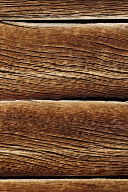 Eski doğal desenli koyu ahşap arkaplan yüzeyi.