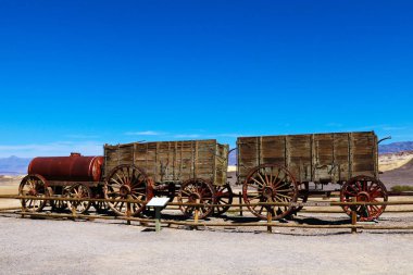 Harmony Borax Death Valley Ulusal Parkı 'nda çalışıyor, ABD