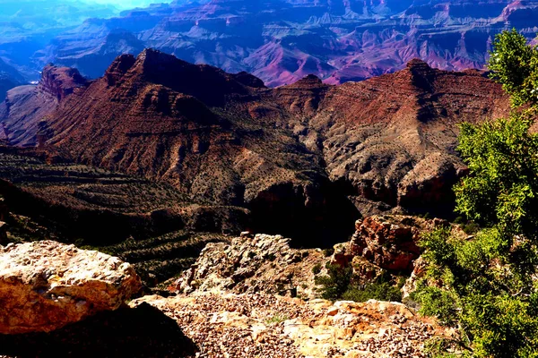 Blick Auf Den Sonnenaufgang Grand Canyon Nationalpark Arizona Usa — Stockfoto