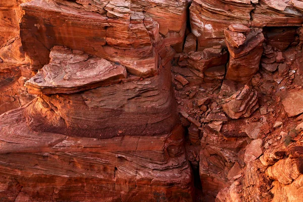Niewidzialny Strzał Widok Horseshoe Zginać Niebezpieczne Urwisko Arizona Park Narodowy — Zdjęcie stockowe