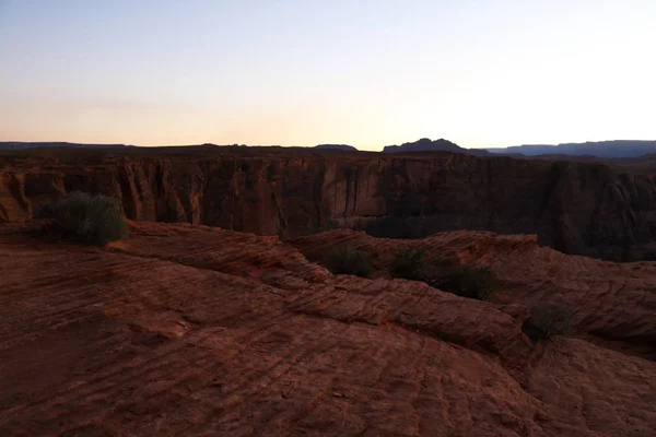 Vista Aérea Incrível Horseshoe Bend Página Arizona Estados Unidos América — Fotografia de Stock