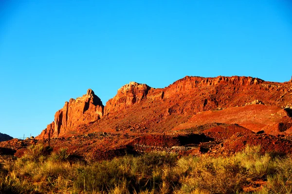 Amazing Spring Sunset Nevada Desert Usa — Stock Photo, Image