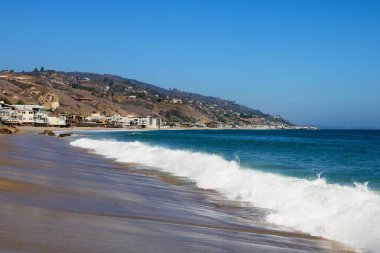 Venice Beach Boardwalk, Los Angeles yakınındaki okyanus kıyısında. Kaliforniya, ABD
