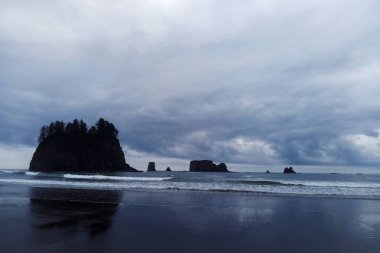 temiz otoyol gitmek bir yana bay Ocean, Kaliforniya, ABD