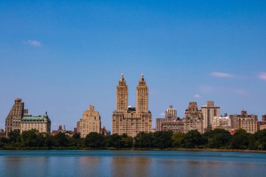 Central Park 'tan New York' a inanılmaz bir manzara.