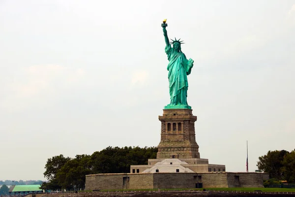 New York Amerika Birleşik Devletleri Ağustos 2018 Liberty Adası Ndan — Stok fotoğraf