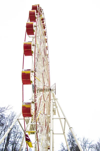 Ferris Wheel City Winter Park — Stock Photo, Image