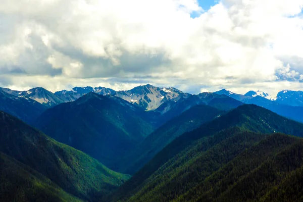 Olympic Mountain range, Olympic National Park, Washington, USA. — Stock Photo, Image