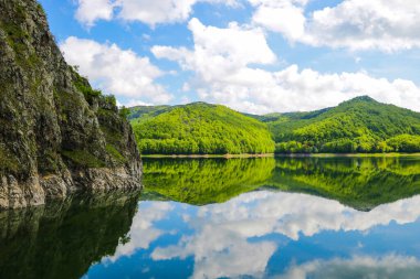 Vidraru Barajı Romanya 'da bir baraj. 1966 yılında Arge Nehri 'nde tamamlandı ve Vidraru Gölü' nü oluşturdu. Kemer barajı birincil amacı hidroelektrik üretmek için yapıldı..