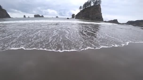 Krásný Výhled Pobřeží Pacifiku Americe California — Stock video