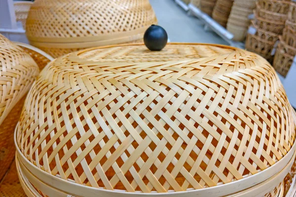 Wicker boxes for storing things in the house